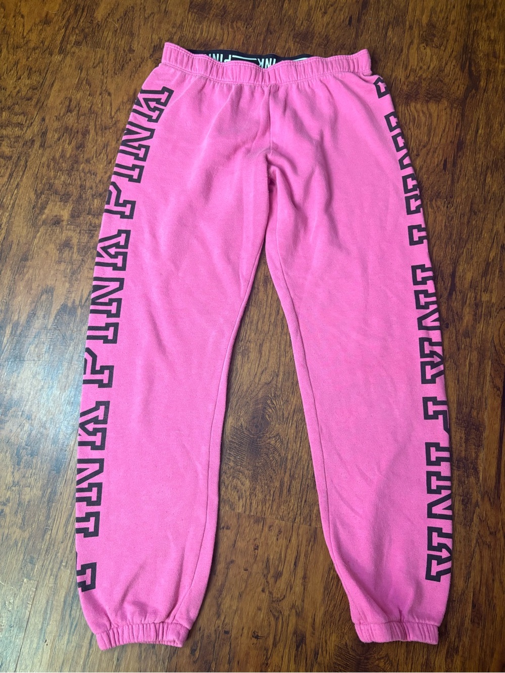 Victoria's Secret Pink Logo Track Joggers
